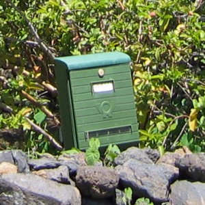 Briefkasten Casa Pedregales, La Palma
