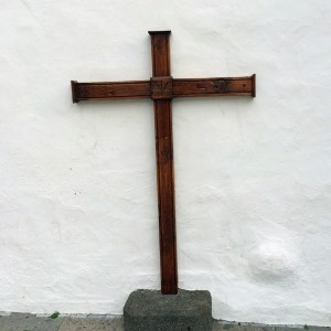 Kruis aan kerk Los Llanos de Aridane op La Palma