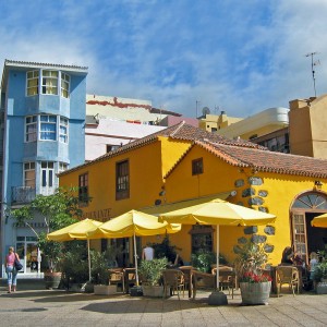 Terras boulevard strand Tazacorte, La Palma
